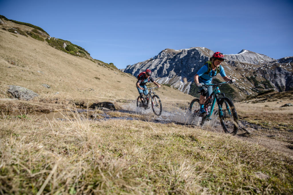 Mountainbike-Tour Stoneman Taurista MTB Oberhütte Richtung Obertauern Salzburger Land (Österreich)