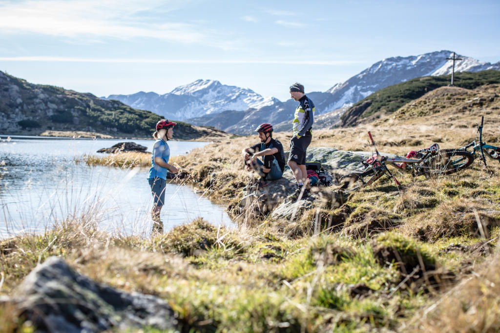 Stoneman Taurista Mountainbike (Salzburger Land, Österreich) - mit dem Mountainbike zwischen Oberhütte-Johanneswasserfall.